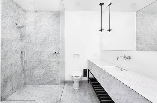 Bathroom by MKDB Design